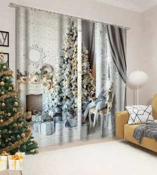 Шторы Сирень