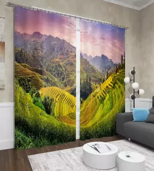 Шторы Сирень