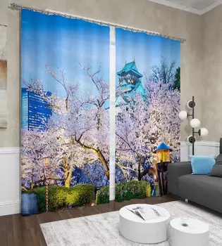 Шторы Сирень