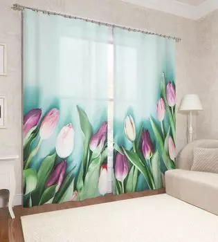 Шторы Сирень