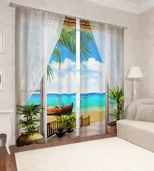 Шторы Сирень