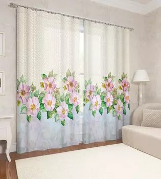 Шторы Сирень