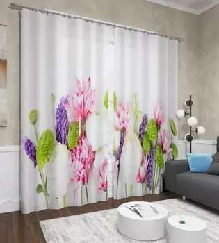 Шторы Сирень