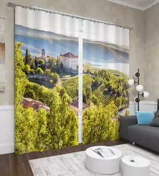 Шторы Сирень