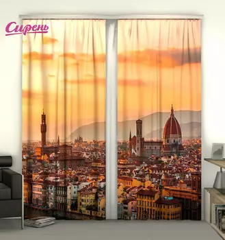 Шторы Сирень