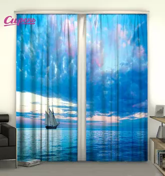 Шторы Сирень