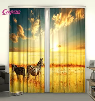 Шторы Сирень