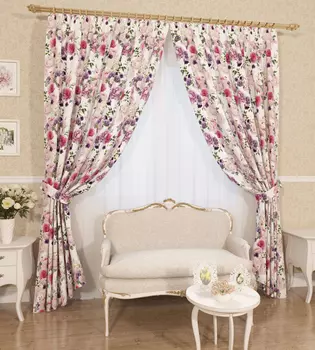 Шторы Сирень