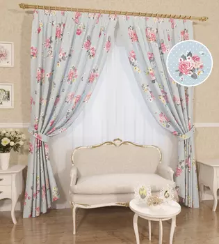 Шторы Сирень