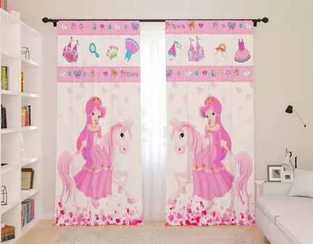 Шторы Сирень