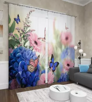 Шторы Сирень