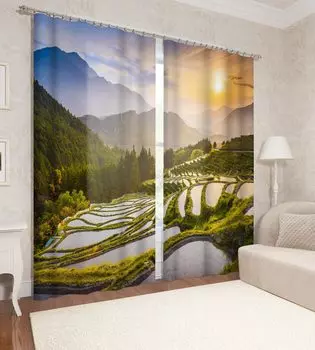 Шторы Сирень