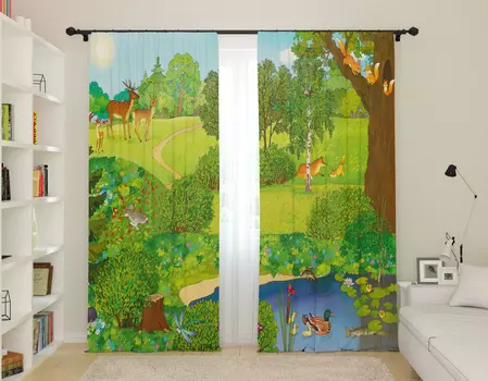 Шторы Сирень