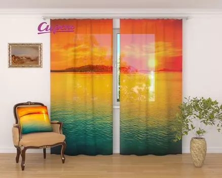 Шторы Сирень