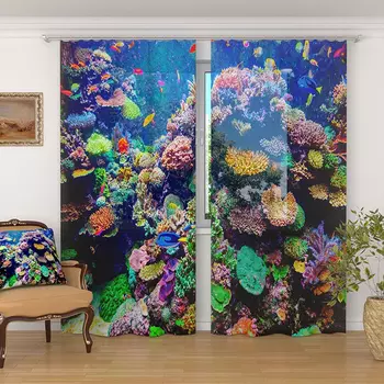 Шторы Сирень