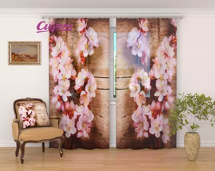 Шторы Сирень