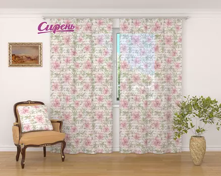 Шторы Сирень