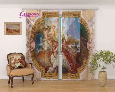 Шторы Сирень