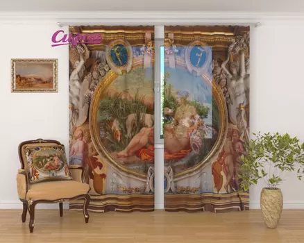 Шторы Сирень