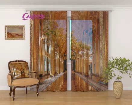 Шторы Сирень