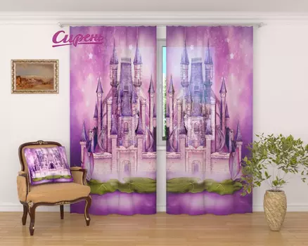 Шторы Сирень