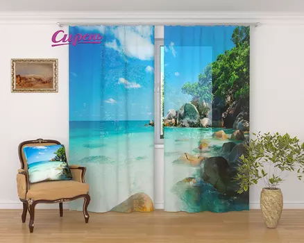 Шторы Сирень