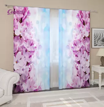 Шторы Сирень