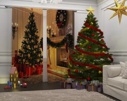 Шторы Сирень