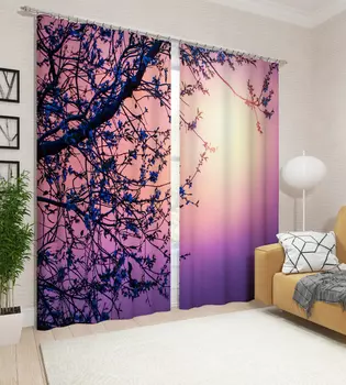 Шторы Сирень