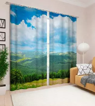 Шторы Сирень