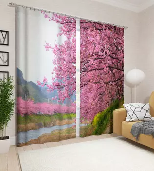 Шторы Сирень