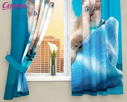 Шторы Сирень