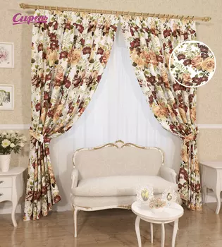 Шторы Сирень