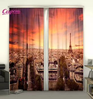 Шторы Сирень