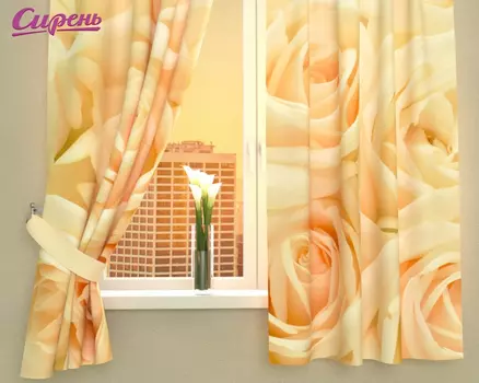 Шторы Сирень