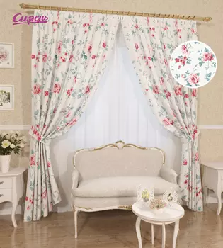 Шторы Сирень