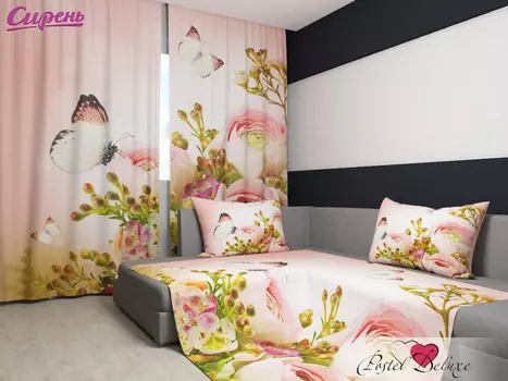 Шторы Сирень