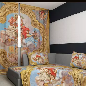 Шторы Сирень