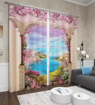 Шторы Сирень