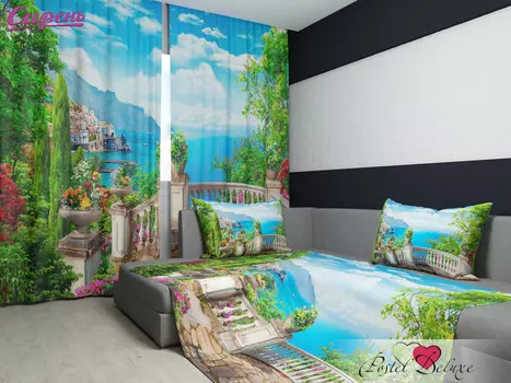 Шторы Сирень