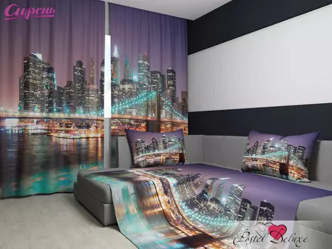 Шторы Сирень