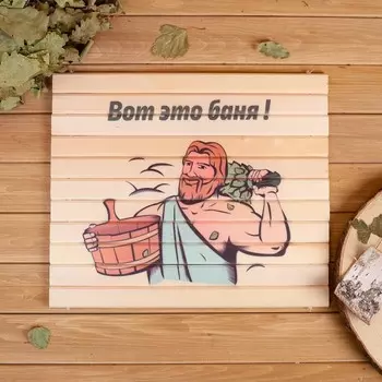 Сидушка Вот это баня! (32х39 см)