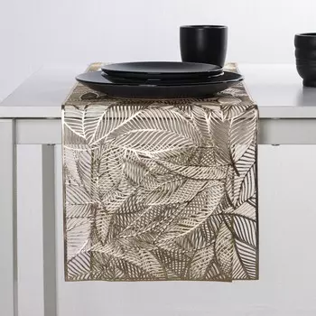 Дорожка на стол Листопад цвет: золотистый (30х150 см)