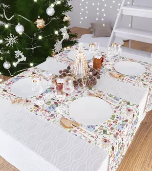 Скатерти и салфетки Сирень