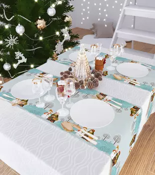 Скатерти и салфетки Сирень