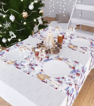 Скатерти и салфетки Сирень