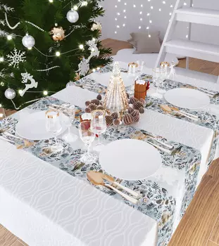 Скатерти и салфетки Сирень