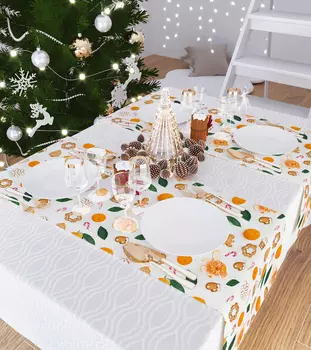 Скатерти и салфетки Сирень