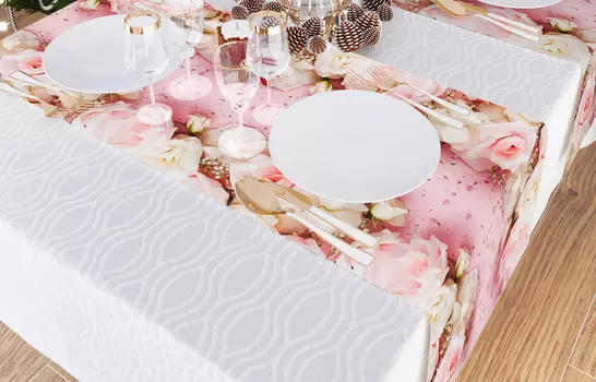 Скатерти и салфетки Сирень