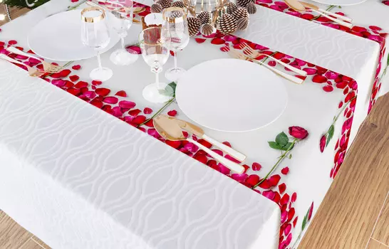 Скатерти и салфетки Сирень